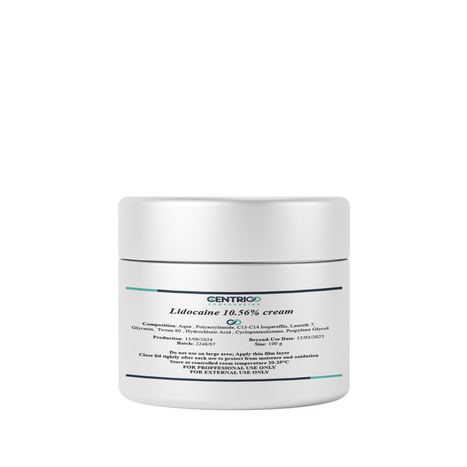Lidocaine 10.56% 100g