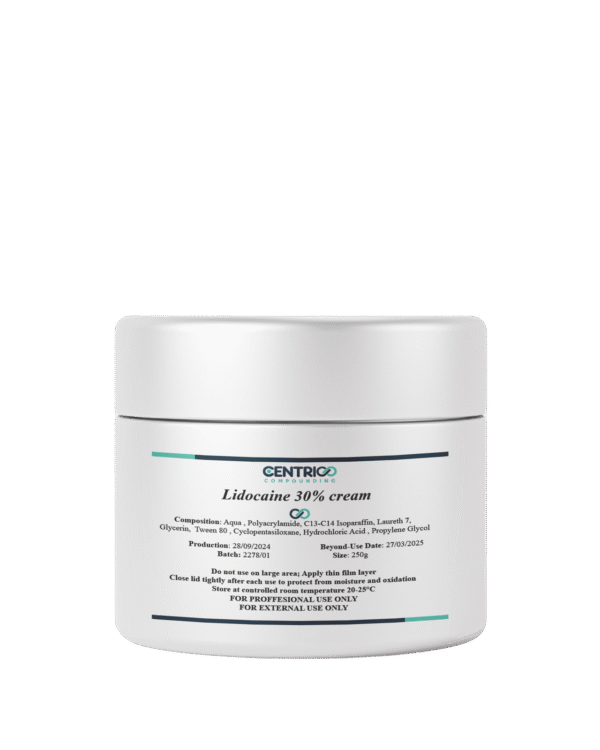 Lidocaine 30% cream 250G